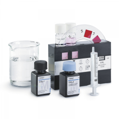 MERCK 111102 Compact Laboratory for Aquaristics Reagents and accessoires for the determination of: pH, total hardness, carbonate hardness ammonium, ni