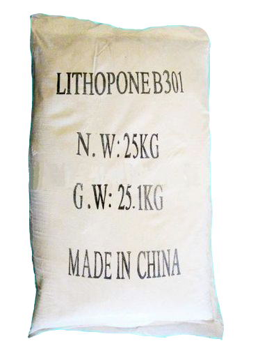 Zinc sulfide ZnS 30%, Trung Quốc, 25kg/bao