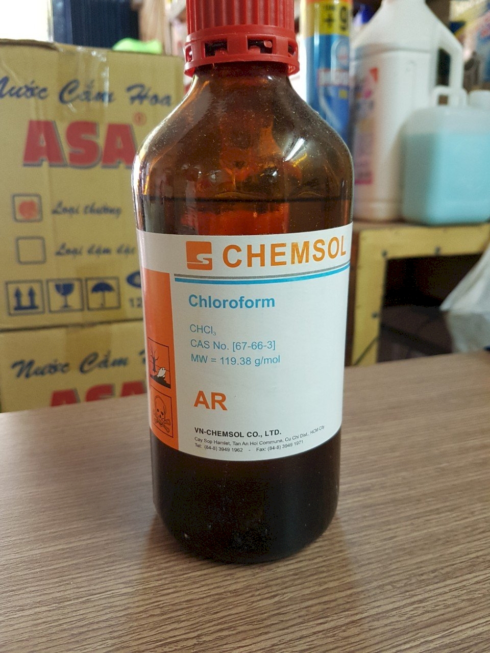 Tetrahydrofurant (THF) Chemsol-Việt Nam