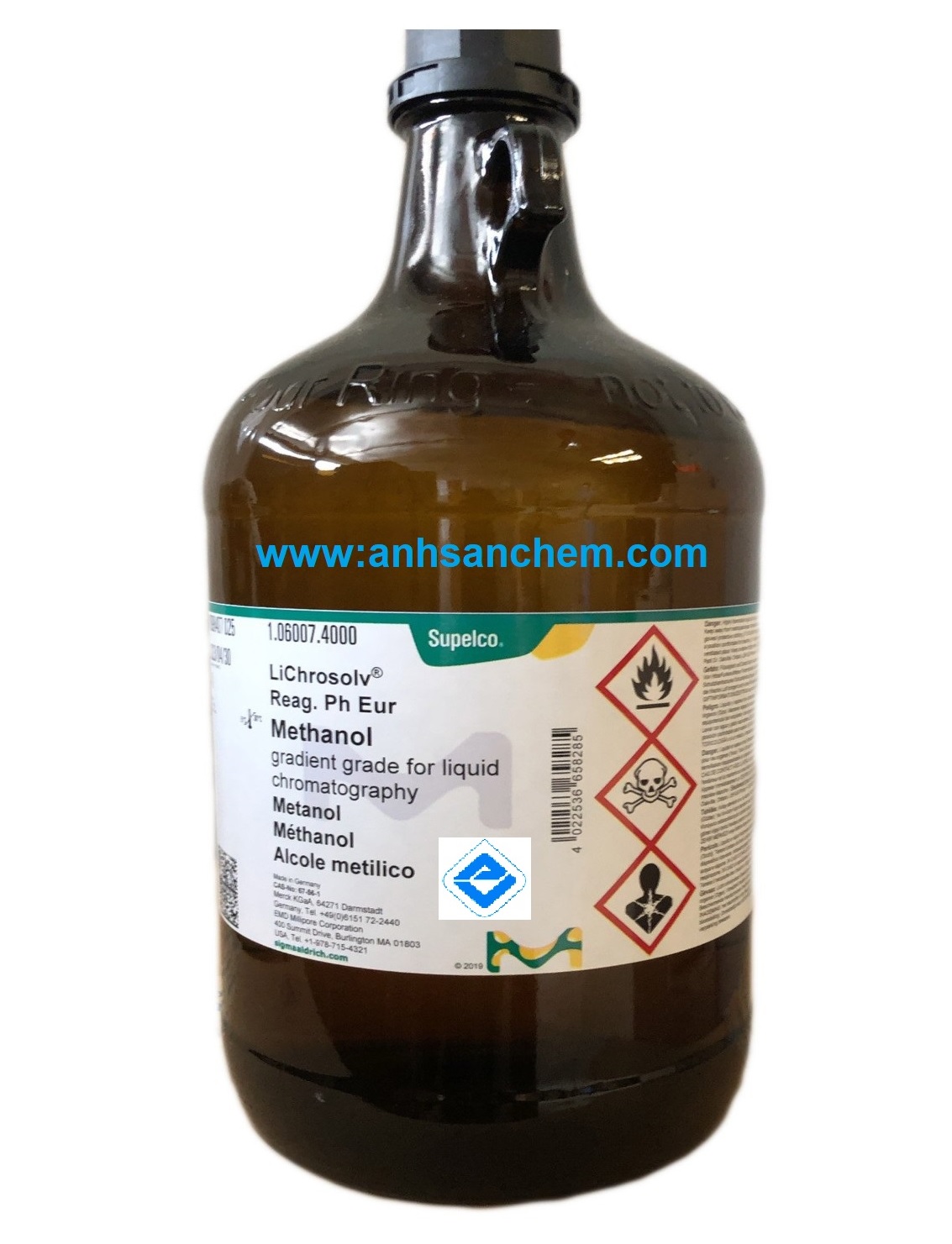 Methanol Gradient Methanol gradient grade - 1060074000