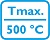 Tmax - 500°C